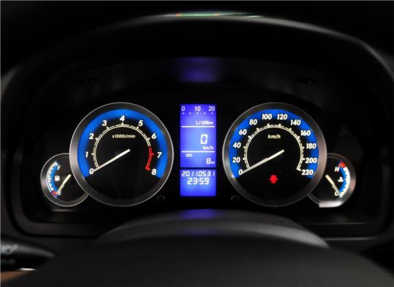 北京汽车E系列 2013款 两厢 1.5L 手动乐天版 中控类   仪表盘