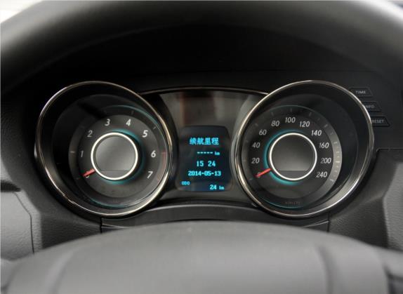 绅宝D50 2014款 1.5L 手动标准版 中控类   仪表盘