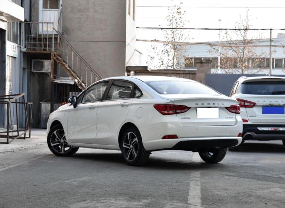 绅宝D50 2018款 1.5L CVT尊贵智联版 外观   斜后