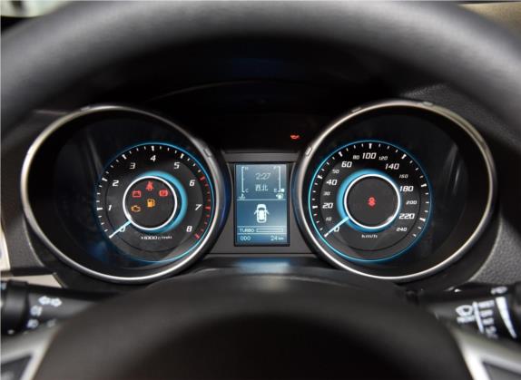 绅宝X65 2015款 2.0T 手动舒适型 中控类   仪表盘