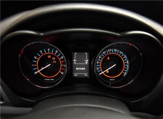 绅宝X55 2016款 1.5L 手动舒适版 中控类   仪表盘