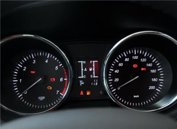 北汽幻速S3 2014款 1.5L 豪华型 国IV 中控类   仪表盘