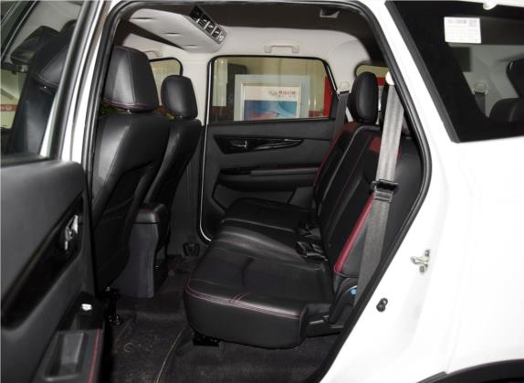北汽幻速S3 2015款 1.5L 舒适型 国V 车厢座椅   后排空间