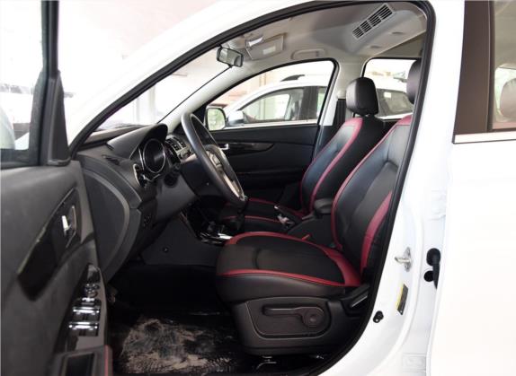 北汽幻速S3 2016款 1.5L 手动舒适型 国IV 车厢座椅   前排空间