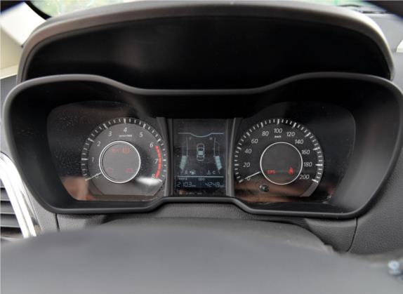 北汽幻速H3 2016款 H3F 1.5L 手动舒适型 中控类   仪表盘
