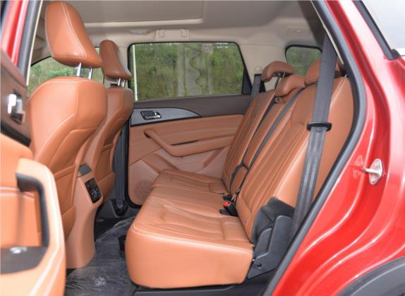北汽幻速S7 2018款 1.5T 手动尊享型 车厢座椅   后排空间