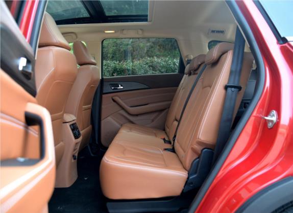 北汽幻速S7 2018款 1.5T 自动尊贵型 车厢座椅   后排空间