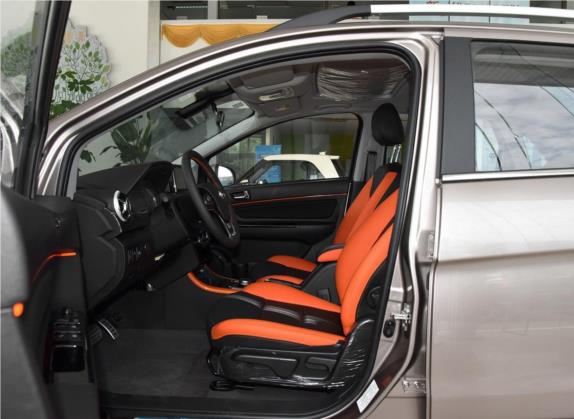 北汽新能源EX 2018款 EX360 新潮版 车厢座椅   前排空间