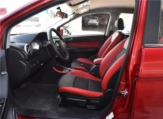 北汽新能源EX 2018款 EX360 新尚版 车厢座椅   前排空间