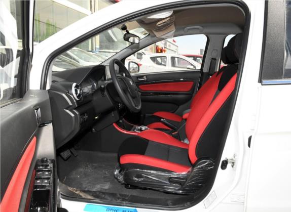 北汽新能源EX 2018款 EX360 新风版 车厢座椅   前排空间
