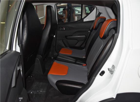 北汽新能源EC 2018款 EC220 经典版 车厢座椅   后排空间