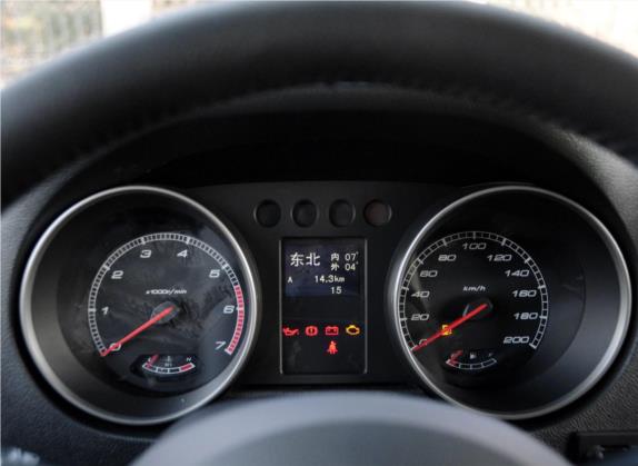 北京BJ40 2014款 2.4L 手动拓疆版 中控类   仪表盘