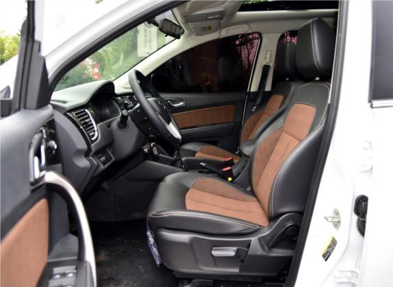 比速M3 2017款 1.5L 尊享型 车厢座椅   前排空间