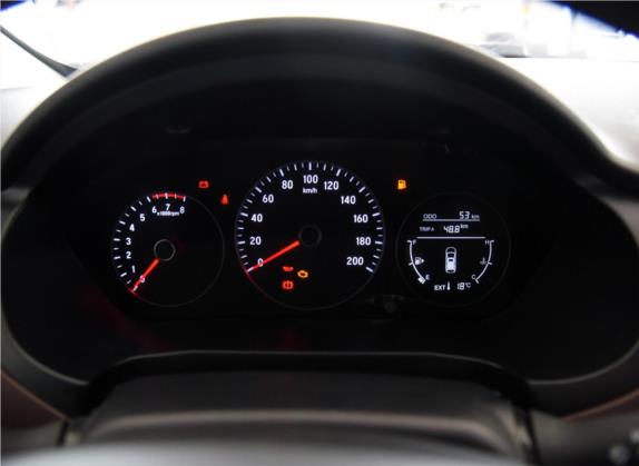 比速T5 2017款 1.5T 手动舒适型 中控类   仪表盘