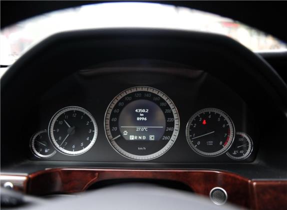奔驰E级 2010款 E 260 L CGI优雅型 中控类   仪表盘