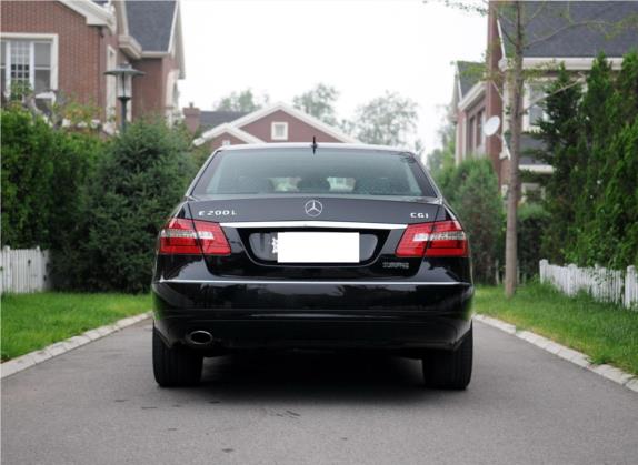 奔驰E级 2011款 E 200 L CGI优雅型 外观   正后