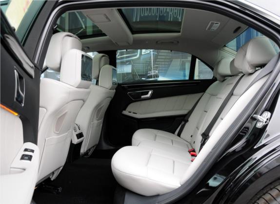 奔驰E级 2012款 E 300 L 时尚型 车厢座椅   后排空间