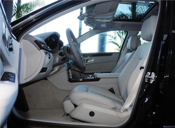 奔驰E级 2013款 E 260 L CGI优雅型 车厢座椅   前排空间