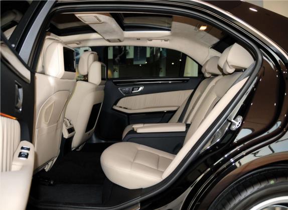奔驰E级 2013款 E 300 L 时尚豪华型 车厢座椅   后排空间