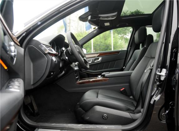 奔驰E级 2014款 E 300 L 车厢座椅   前排空间