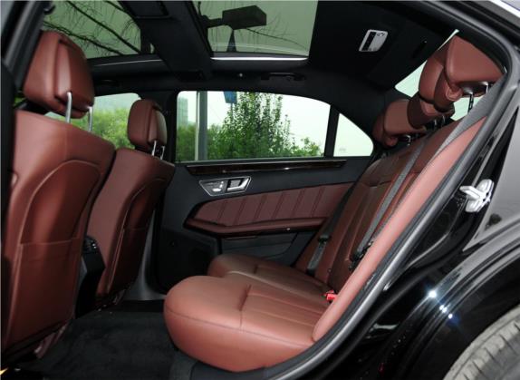 奔驰E级 2014款 E 260 L 豪华型 车厢座椅   后排空间