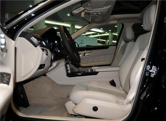 奔驰E级 2014款 E 260 L 运动豪华型 车厢座椅   前排空间