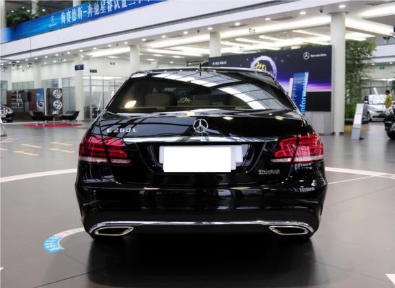 奔驰E级 2014款 E 260 L 运动豪华型 外观   正后