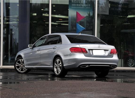 奔驰E级 2014款 E 300 L 运动型 外观   斜后