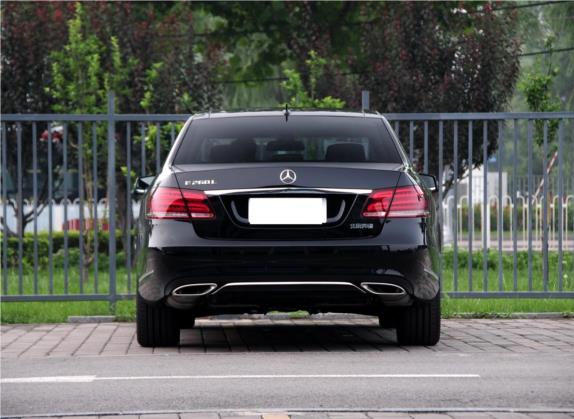 奔驰E级 2015款 E 260 L 外观   正后