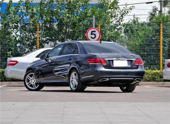 奔驰E级 2015款 E 400 L Hybrid 外观   斜后
