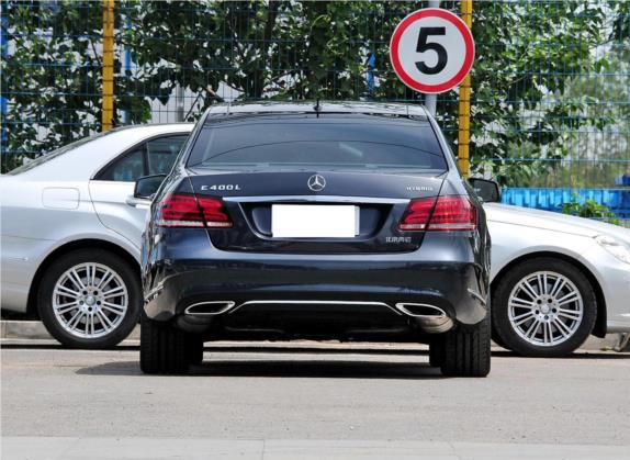奔驰E级 2015款 E 400 L Hybrid 外观   正后
