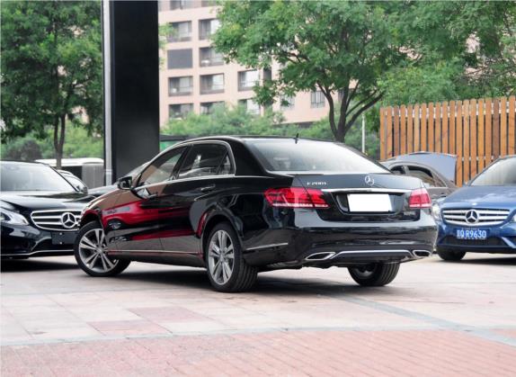 奔驰E级 2015款 E 200 L 运动型 外观   斜后