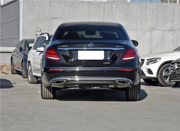 奔驰E级 2017款 E 200 L 4MATIC 外观   正后