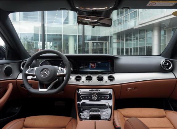 奔驰E级 2017款 E 200 运动型 4MATIC 中控类   中控全图