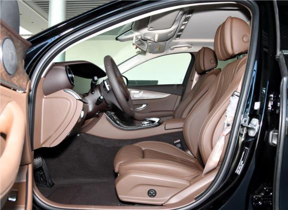 奔驰E级 2018款 E 200 L 4MATIC 车厢座椅   前排空间