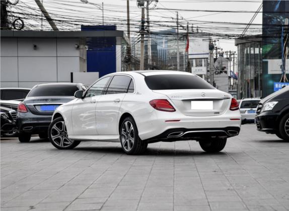 奔驰E级 2018款 E 200 L 运动型 4MATIC 外观   斜后