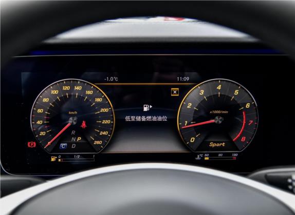 奔驰E级 2018款 E 200 L 运动型 4MATIC 中控类   仪表盘