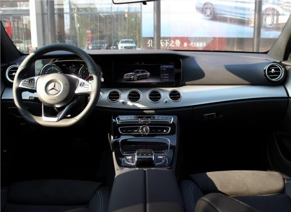 奔驰E级 2018款 E 200 运动型 4MATIC 中控类   中控全图