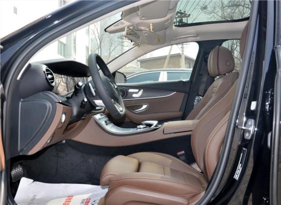 奔驰E级 2018款 改款 E 200 L 运动型 4MATIC 车厢座椅   前排空间