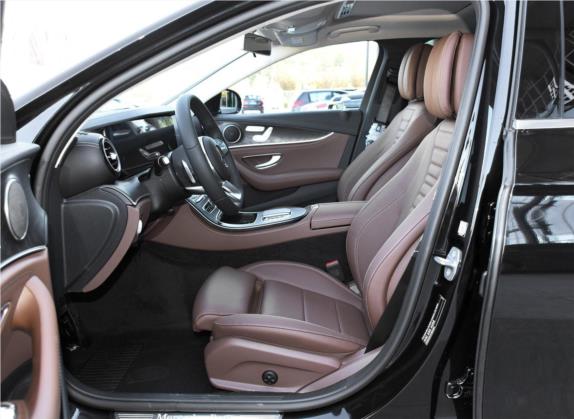 奔驰E级 2019款 E 200 L 运动型 4MATIC 车厢座椅   前排空间