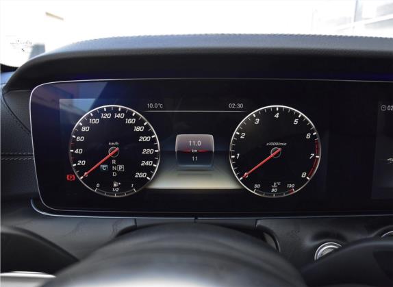 奔驰E级 2019款 改款 E 300 L 运动豪华型 中控类   仪表盘