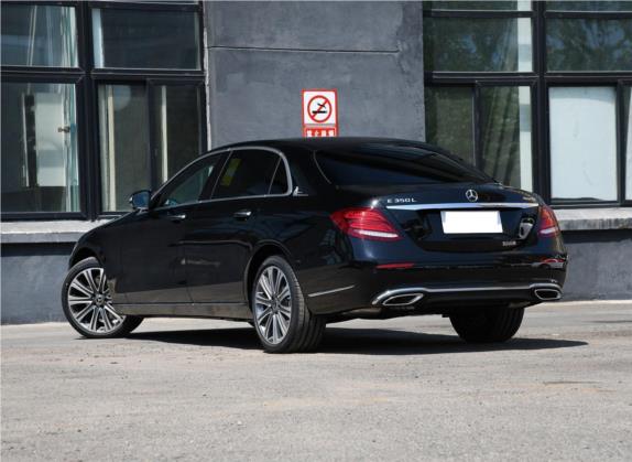 奔驰E级 2019款 E 350 L 4MATIC 外观   斜后