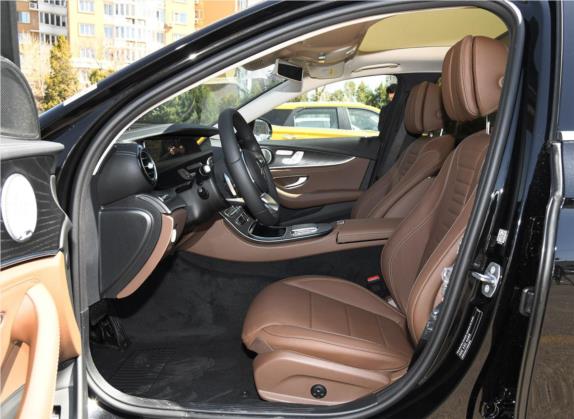奔驰E级 2019款 E 350 L 运动型 4MATIC 车厢座椅   前排空间
