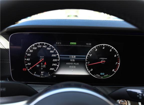 奔驰E级 2019款 E 350 L 运动型 4MATIC 中控类   仪表盘