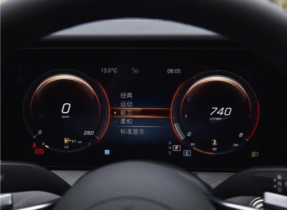 奔驰E级 2022款 改款 E 300 L 时尚型 中控类   仪表盘