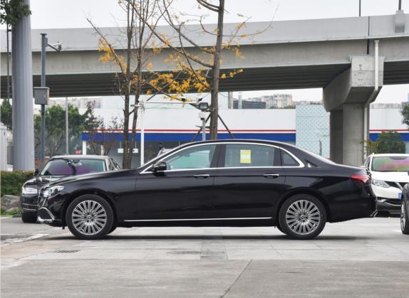 奔驰E级 2022款 改款 E 300 L 尊贵型 外观   正侧