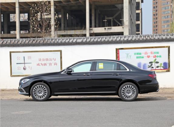 奔驰E级 2022款 改款二 E 300 L 尊贵型 外观   正侧