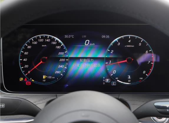 奔驰E级 2022款 改款二 E 260 L 运动型 4MATIC 中控类   仪表盘