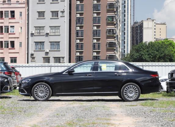 奔驰E级 2022款 改款三 E 300 L 时尚型 外观   正侧