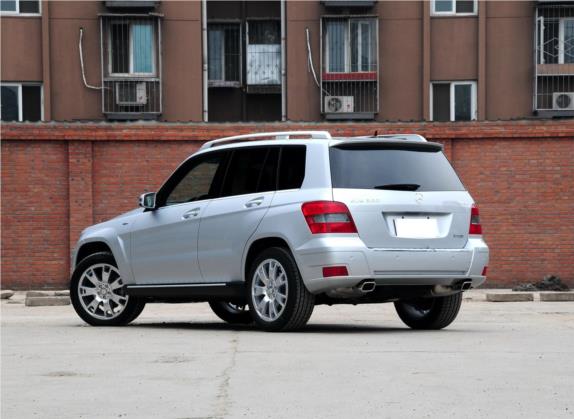 奔驰GLK级 2012款 GLK 300 4MATIC 时尚型 外观   斜后